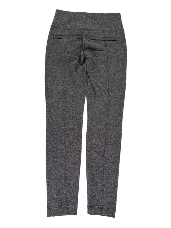 Athleta Women's Dark Brown Delancey Herringbone Tight Leggings - XS image 2