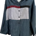 Terra SJ Apparel Women’s Moonlight Blue Long Sleeve Button Up Blouse - M