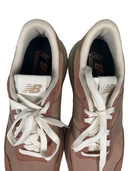 New Balance Women's Pink Copper 237 Lace Up Sneakers - 9.5 image 3