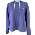 Puma Women's Purple Light Weight Cropped Sweatshirt - XL