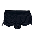 Victoria Secret PINK Women's Black Gym To Swim Micro Ruched Shortie Shorts - L