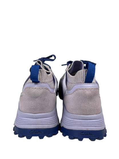 Clarks Women's Purple ATL Trek Knit Waterproof Lace Up Sneakers - 8 image 4