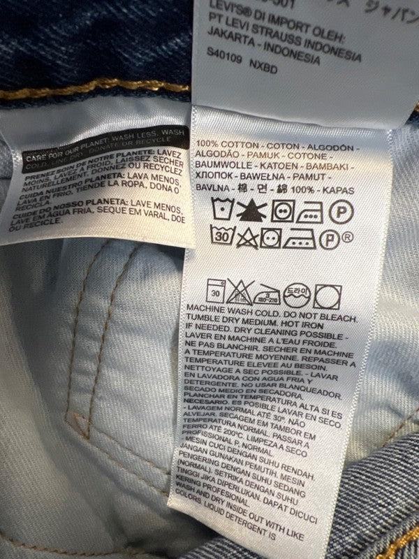 Levi's Men's Medium Wash 550 Relaxed Fit Denim Jeans - 38x29 image 4