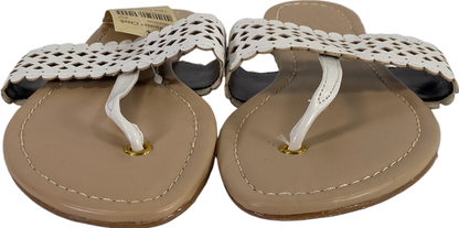 NEW Coldwater Creek Women’s Ivory/Beige Saint Tropez Sandals - 9 image 3