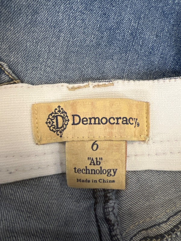 Democracy Women's Light Wash Stretch Skinny Denim Jeans - 6 image 3