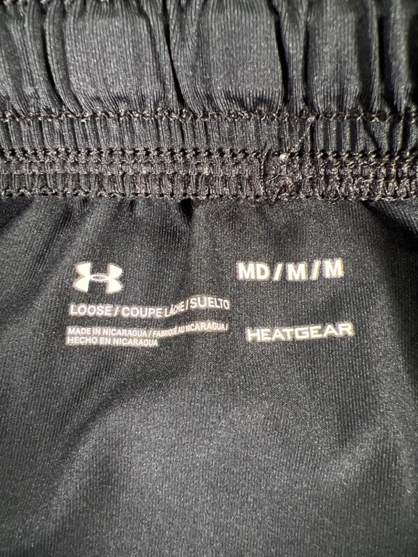 Under Armour Men's Black Stretch Woven Adapt Athletic Shorts - M image 3