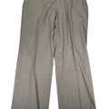 Lauren Ralph Lauren Men's Beige/Gray Plaid Neil Flat Front Dress Pants - 42x32