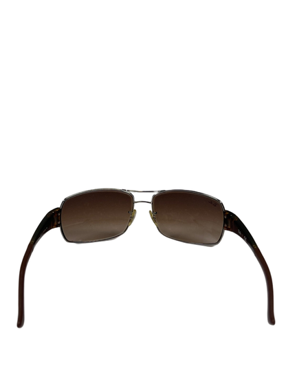 Ray-Ban Men's Brown Cateye 3426 Gunmetal Frame Sunglasses W/Case image 5