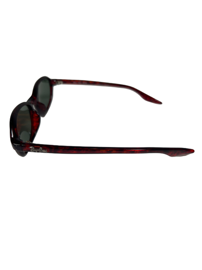Ray-Ban Women's Red Tortoise Shell B&L Oval Sunglasses image 3