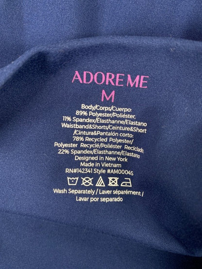 Adore Me Women's Blue Pull On Pleated Side Active Skort - M image 3
