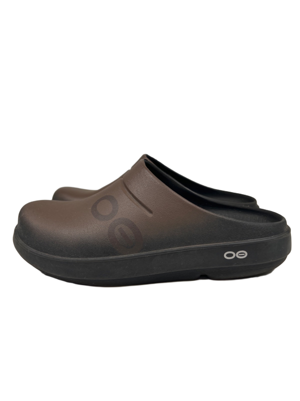 OOFOS Women's Brown Slip On Comfort Walking Clogs - 9 image 5
