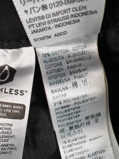 Levi's Women's Black Classic Straight Fit Denim Jeans - 10 image 4
