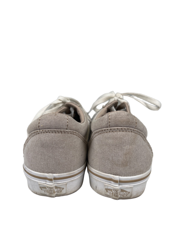 Vans Women's Gray/Taupe Canvas Ward Summer Low Top Lace Up Sneakers - 9 image 4