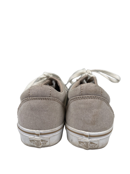 Vans Women's Gray/Taupe Canvas Ward Summer Low Top Lace Up Sneakers - 9 image 4