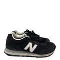 New Balance Women's Black/White 515 Cushioning Lace Up Athletic Sneakers - 7