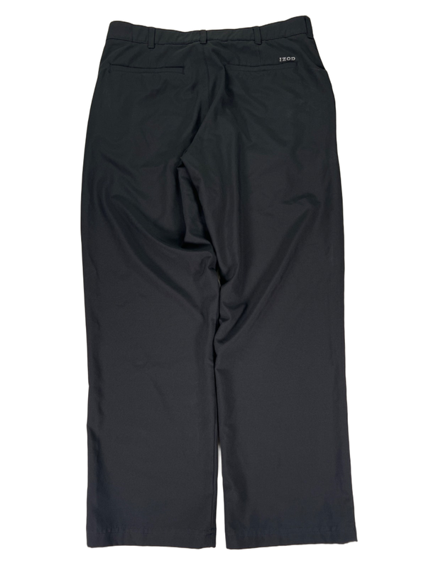 Izod Golf Men's Black Lightweight Active Golf Pants - 34X30 image 2