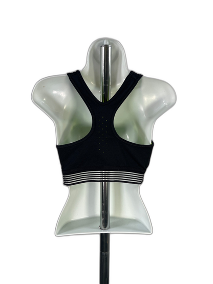 Nike Women's Black/Green Padded Athletic Racerback Sports Bra - L image 2
