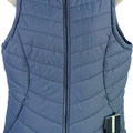 DSG Women’s Blue Sleeveless Full Zip Puffer Vest - S