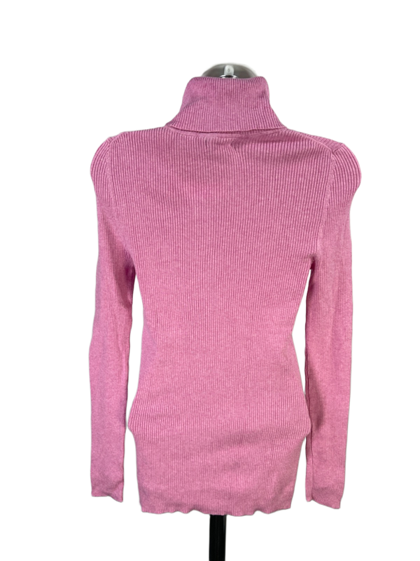 Gap Women's Purple Long Sleeve Ribbed Turtlneck Sweater - S image 2