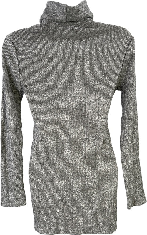 White House Black Market Women’s Gray Long Sleeve Tunic Sweater - XXS image 3