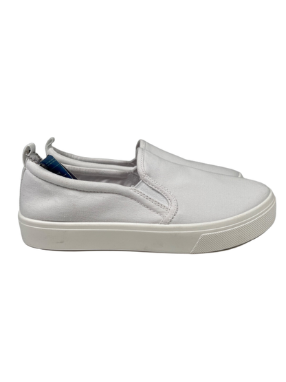Skechers Women's White Street Poppy Everyday Daisy Slip On Sneakers - 8.5