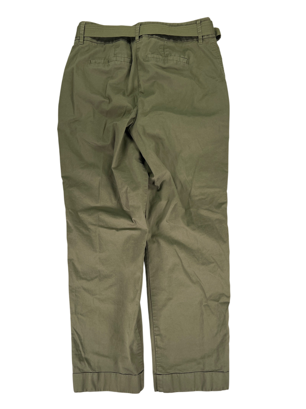 Chico's Women's Green Cuffed Ankle Straight Leg Pants - 1/US 8 image 2