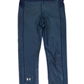 Under Armour Women's Blue HeatGear Printed Capri Athletic Leggings - S
