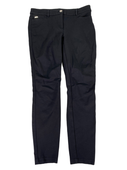 White House Black Market Women's Black Skinny Leg Stretch Pants - 4 R