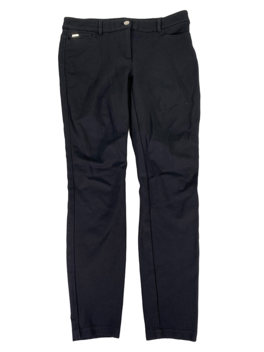 White House Black Market Women's Black Skinny Leg Stretch Pants - 4 R