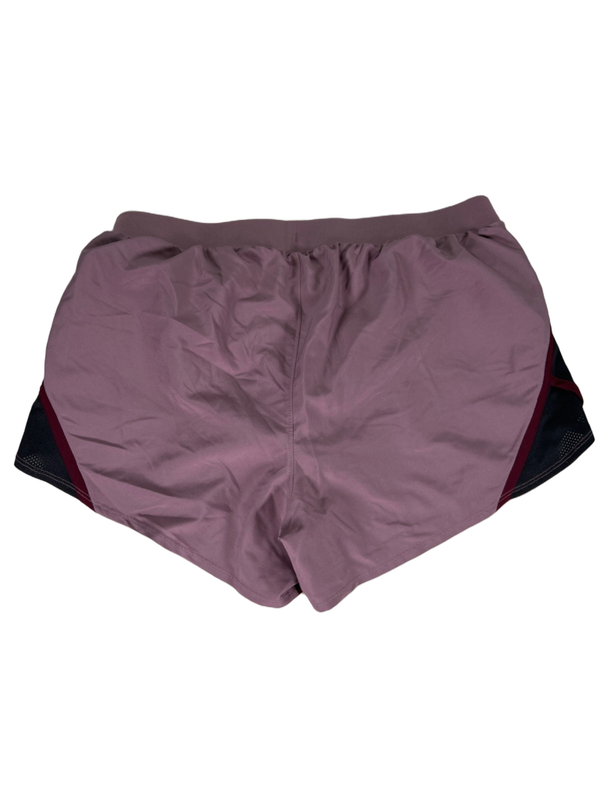 Under Armour Women's Purple Fly-By 3" Lined HeatGear Athletic Shorts - M image 2