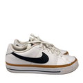 Nike Women's White Desert Ochre Court Legacy Lace Up Sneakers - 9