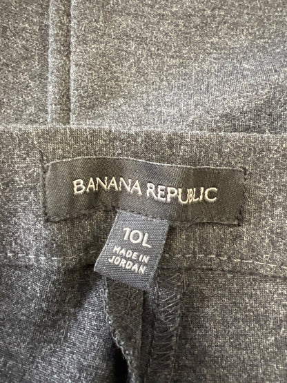 Banana Republic Women's Gray Stretch Ponte Legging Pants - 10 Long image 3