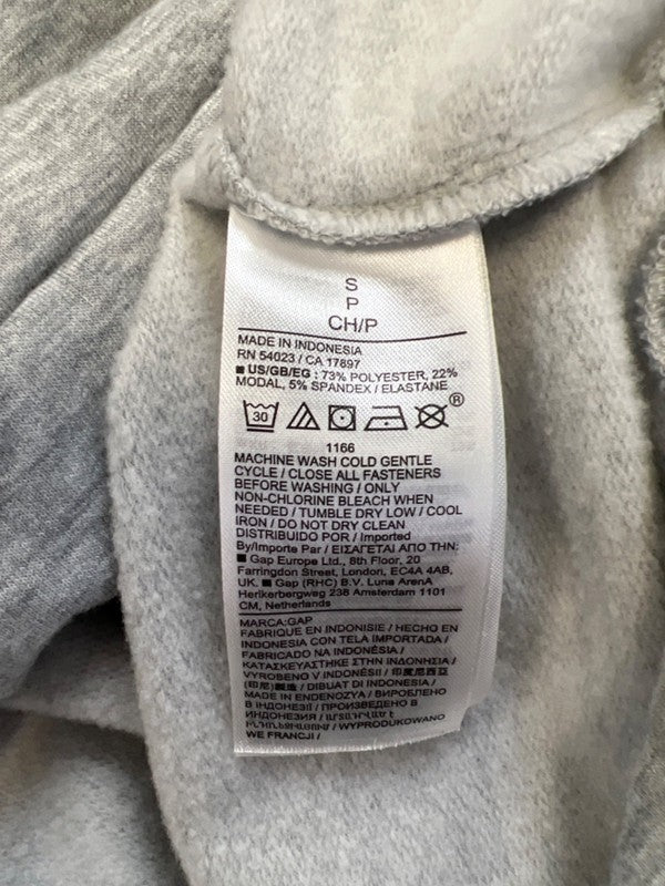 Gap Women's Gray Cloudlight V Neck Long Sleeve Button Up Cardigan Sweater - S image 4