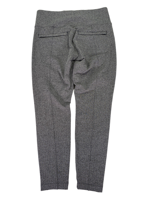 Athleta Women's Gray Delancey Herringbone Tight Leggings - L image 2