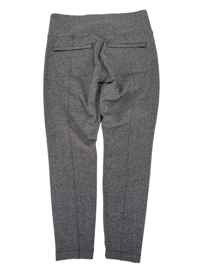 Athleta Women's Gray Delancey Herringbone Tight Leggings - L image 2