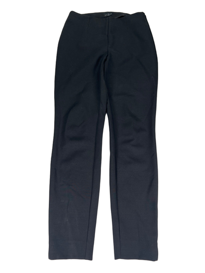 White House Black Market Women's Black Side Zip Skinny Ankle Dress Pants - 0