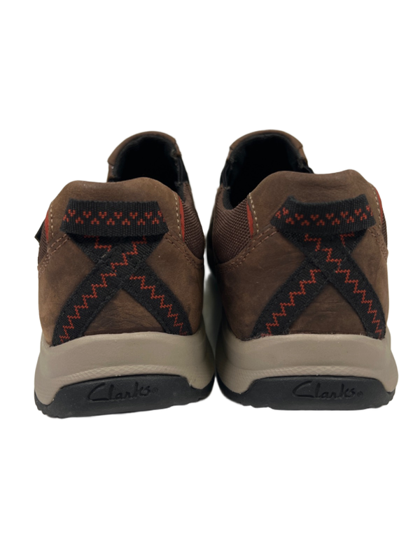 Clarks Men's Brown Wave Walk Waterproof Slip On Shoes - 9.5 Wide image 4