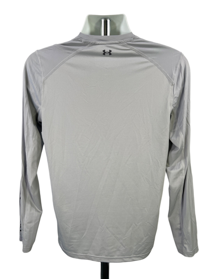 Under Armour Men's Gray ISO Chill Shorebreak Long Sleeve Athletic Shirt - S image 2