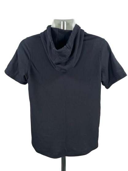 Under Armour Men's Black Loose Short Sleeve Pullover Hoodie Shirt - S image 2