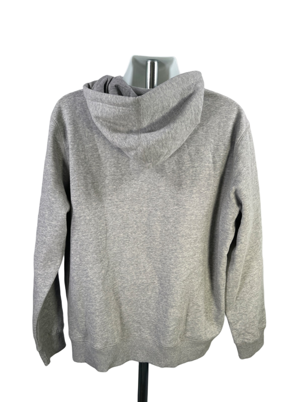 Nike Men's Gray Fleece Sportswear Full Zip Up Long Sleeve Hooded Jacket - XXL image 2
