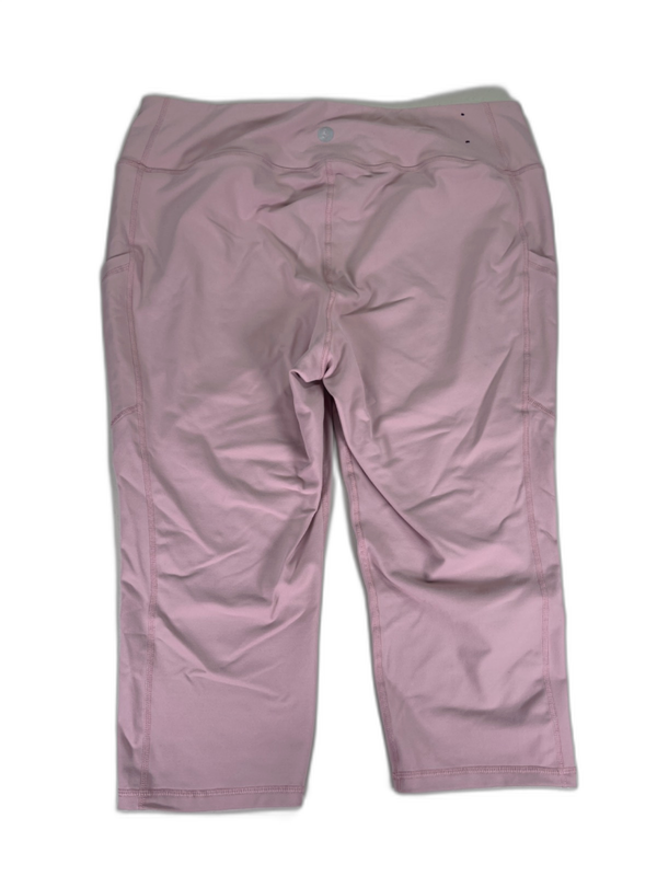 Torrid Active Women's Pink Cropped Athletic Leggings - Plus 3 image 2