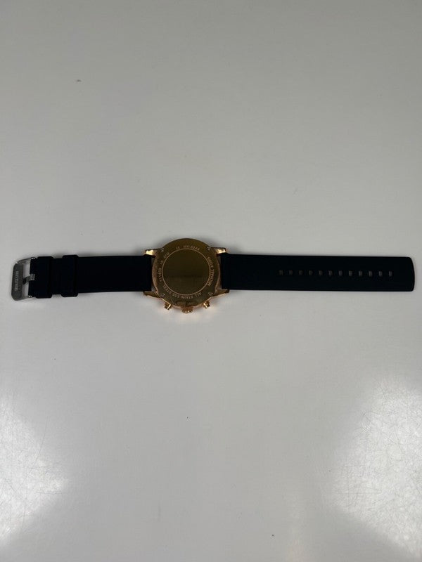 Michael Kors Mens Black/Gold-Tone Oversized Billie MK824 Watch -Working Battery image 6