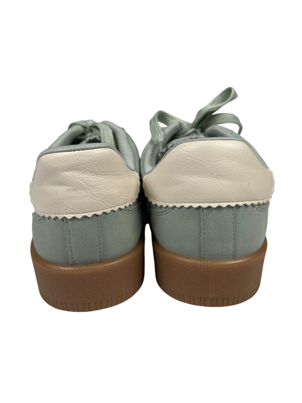 Dolce Vita Women's Green/Blue Russo Lace Up Sneakers - 7.5 image 4