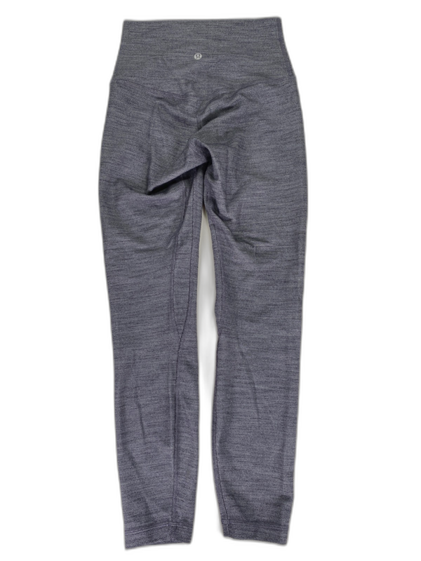 Lululemon Women's Gray Align Heathered Herringbone Athletic Legging Pants - 4 image 2