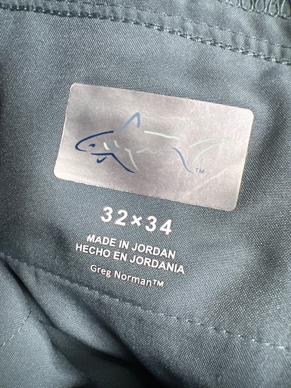 Greg Norman Men's Gray Athletic Golf Pants - 32x34 image 3