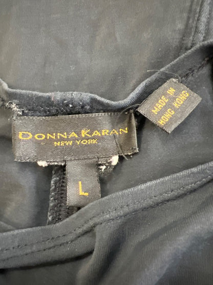 Donna Karen Women's Blue Short Sleeve Shirt - L image 3