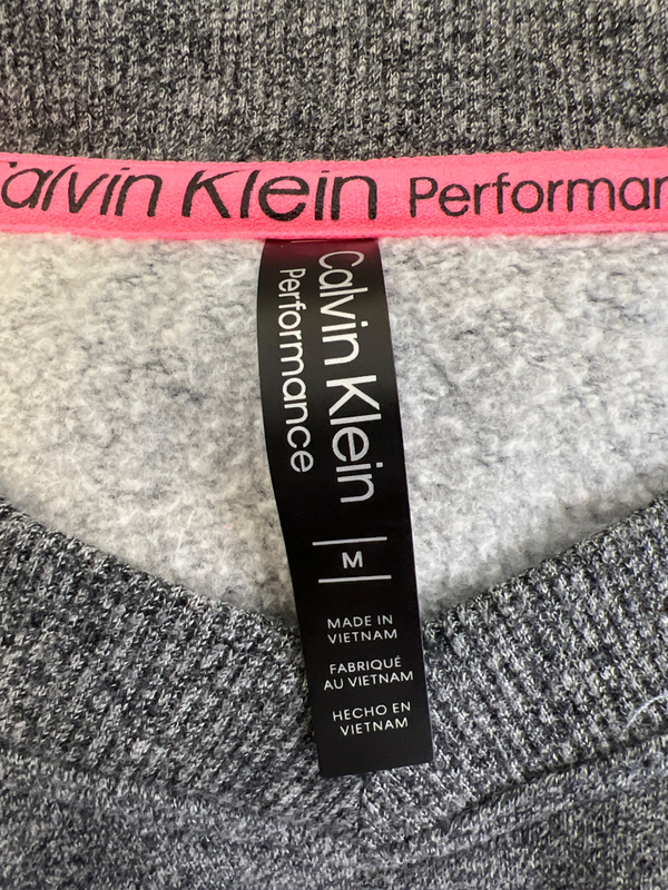 Calvin Klein Performance Women's Long Sleeve V-Neck Cropped Sweatshirt - M image 3