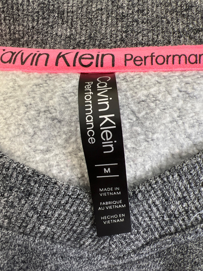 Calvin Klein Performance Women's Long Sleeve V-Neck Cropped Sweatshirt - M image 3