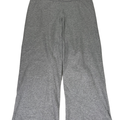 Chico's Women's Gray Knit Pull On Wide Leg Pants - 2/US L