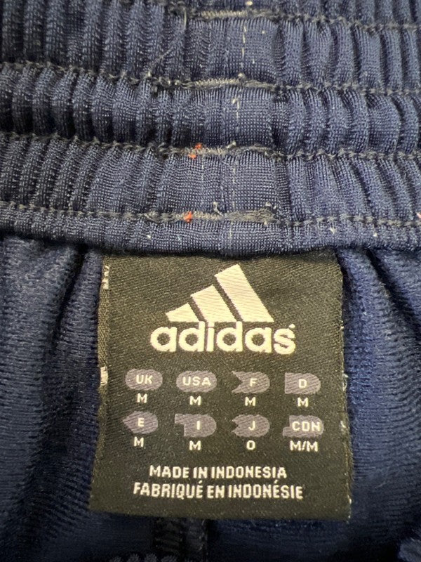 Adidas Men's Blue/White Striped Pull On Athletic Track Pants - M image 3